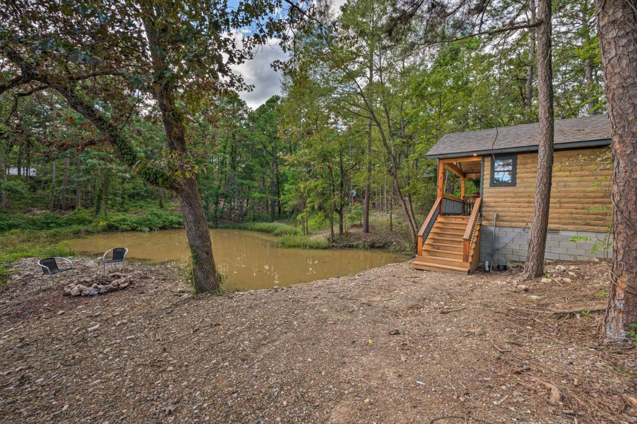 Romantic Broken Bow Cabin With Jacuzzi And Fire Pit! Eksteriør bilde